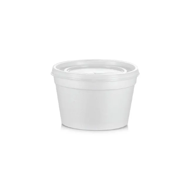 BIO FOAM CONTAINER (8OZ, 20PK X 25PCS=500PCS, WITHOUT LID)
