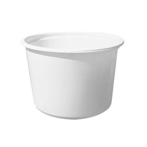 DELI CUP & LID,WHITE